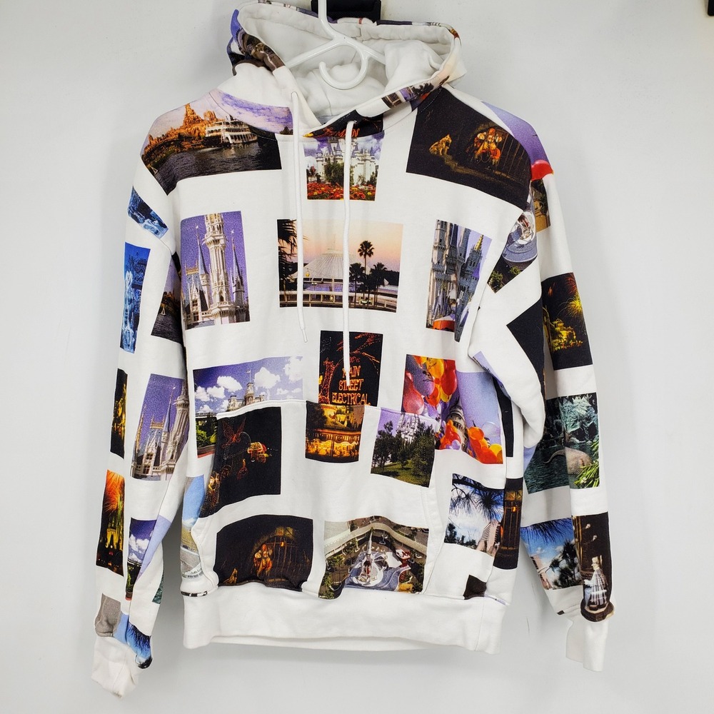 Disney 50th‎ Anniversary Vault Collection Posters Photo Collage Hoodie Small